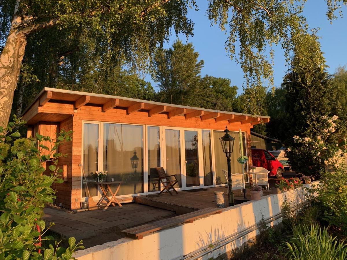 Tiny House Oder Ferienwohnung Auf Der Sunset Marina 베를린 외부 사진