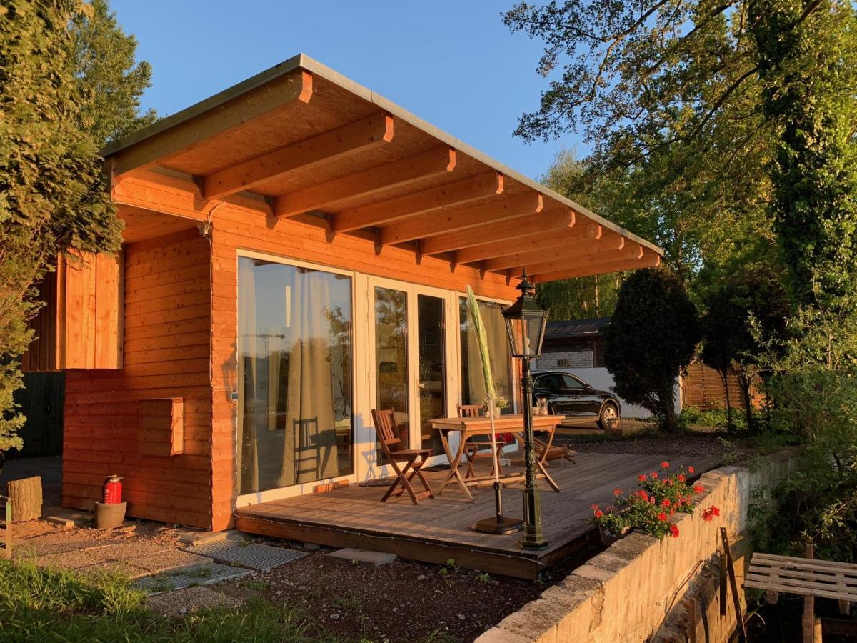 Tiny House Oder Ferienwohnung Auf Der Sunset Marina 베를린 외부 사진
