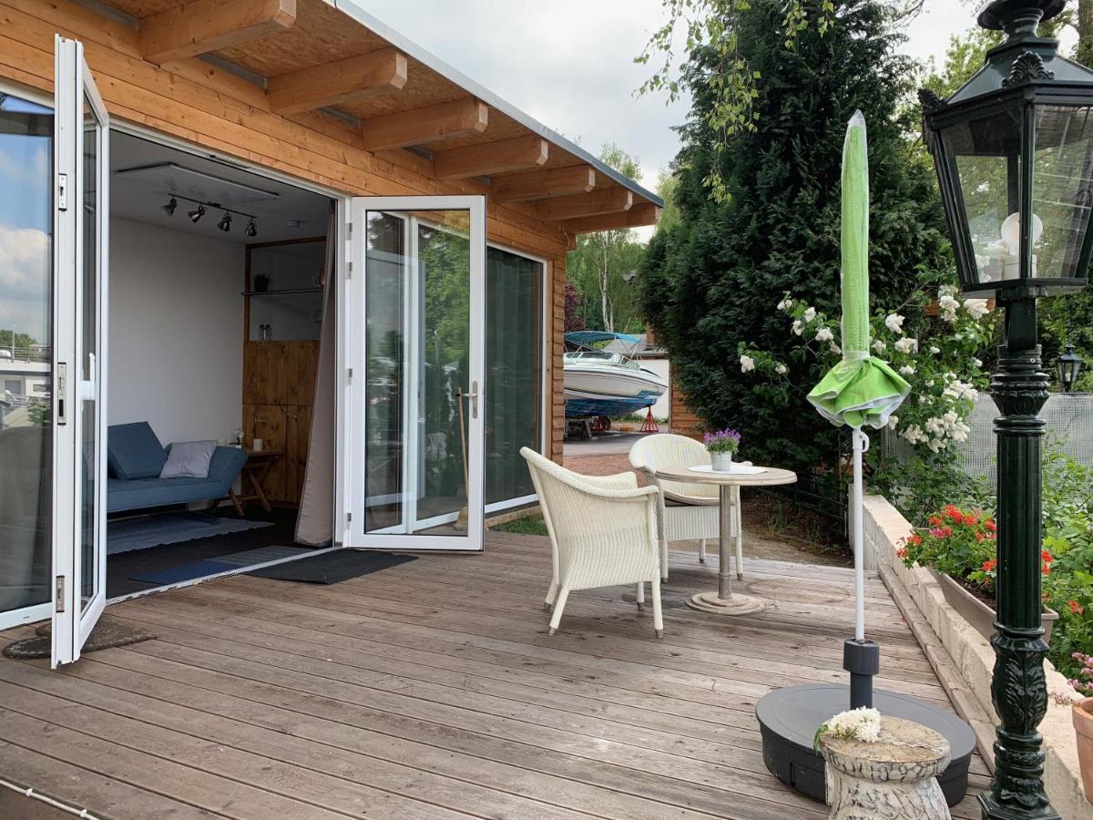 Tiny House Oder Ferienwohnung Auf Der Sunset Marina 베를린 외부 사진