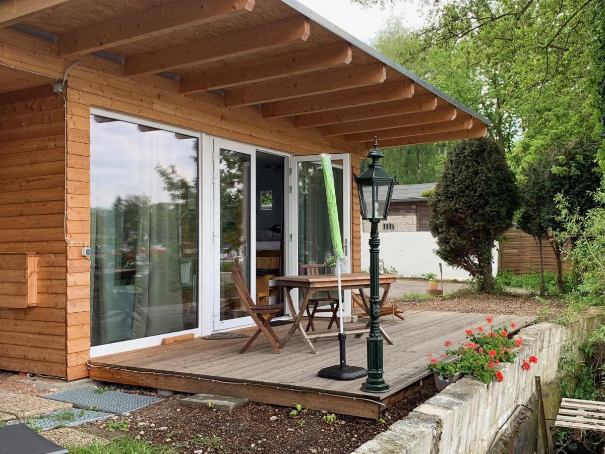 Tiny House Oder Ferienwohnung Auf Der Sunset Marina 베를린 외부 사진