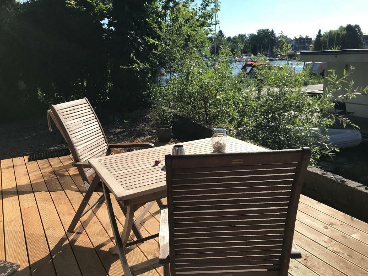 Tiny House Oder Ferienwohnung Auf Der Sunset Marina 베를린 외부 사진